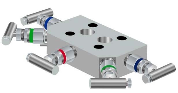 5 way manifold valves