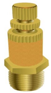 brass lock