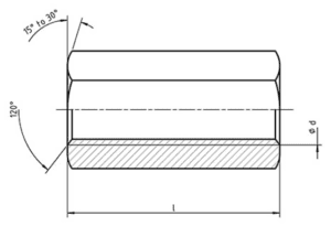 hex coupling g