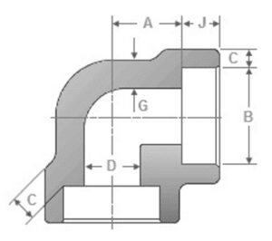 sw elbow 90° g