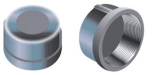 threaded pipe cap
